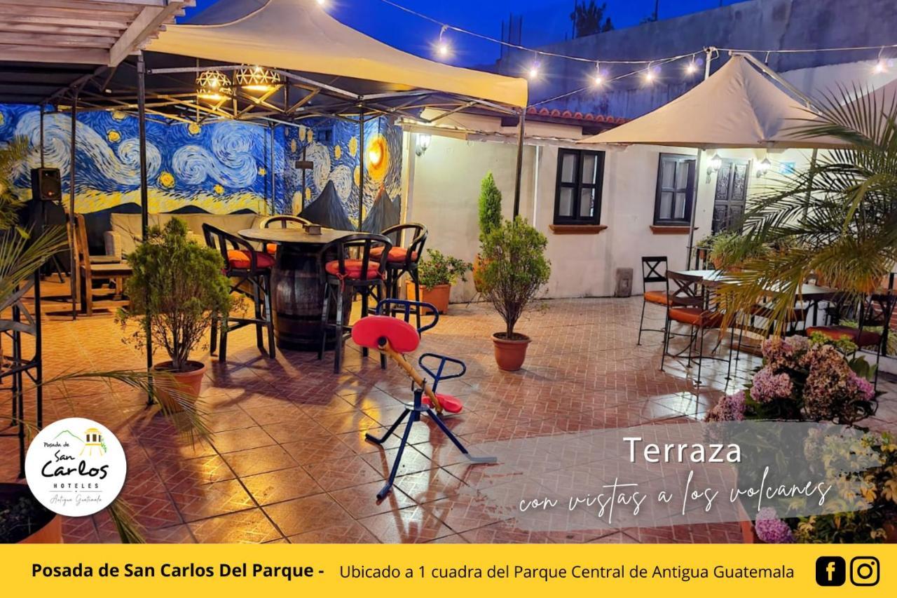 Posada De San Carlos Del Parque 안티구아 과테말라 외부 사진